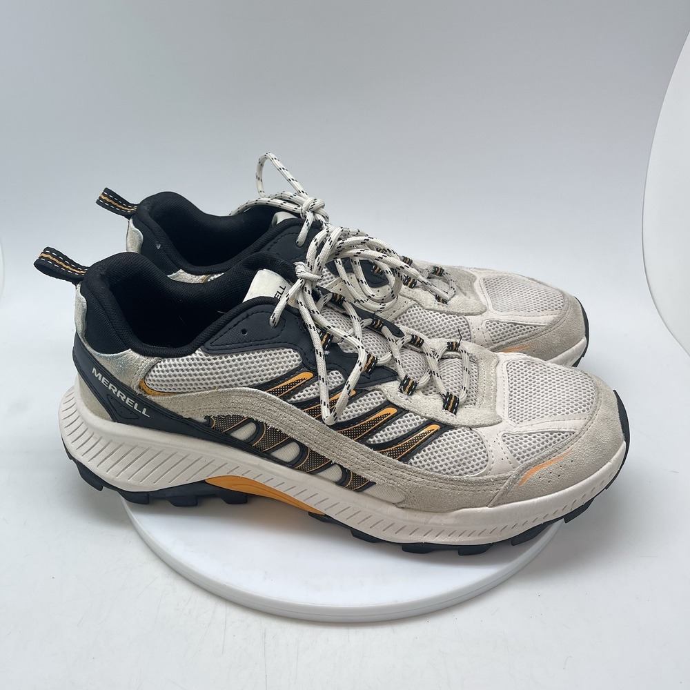 Merrell Sneakers Mens 12 Speed Strike 2 Trek Beige J007099 Hiking Trail Shoes